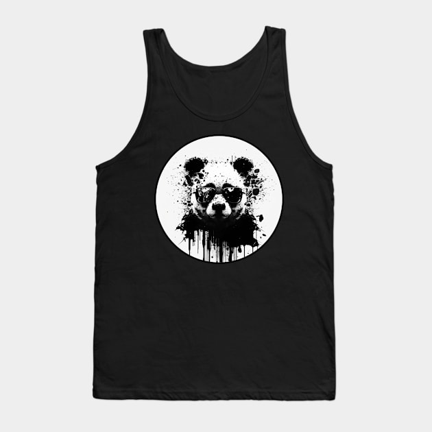 panda Tank Top by myepicass